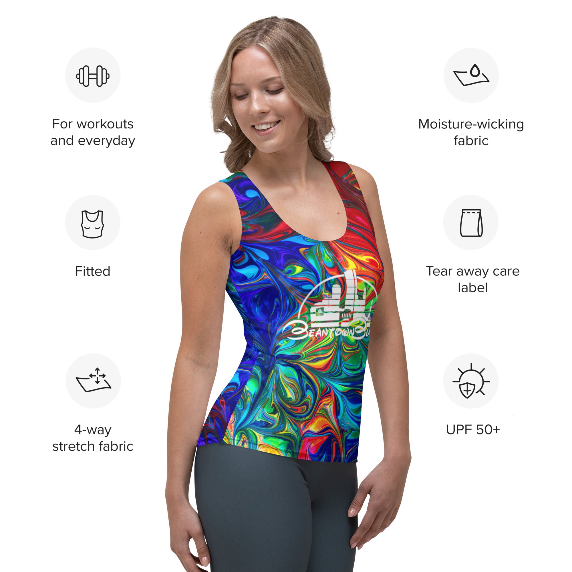 Sublimation Cut & Sew Tank Top For Women