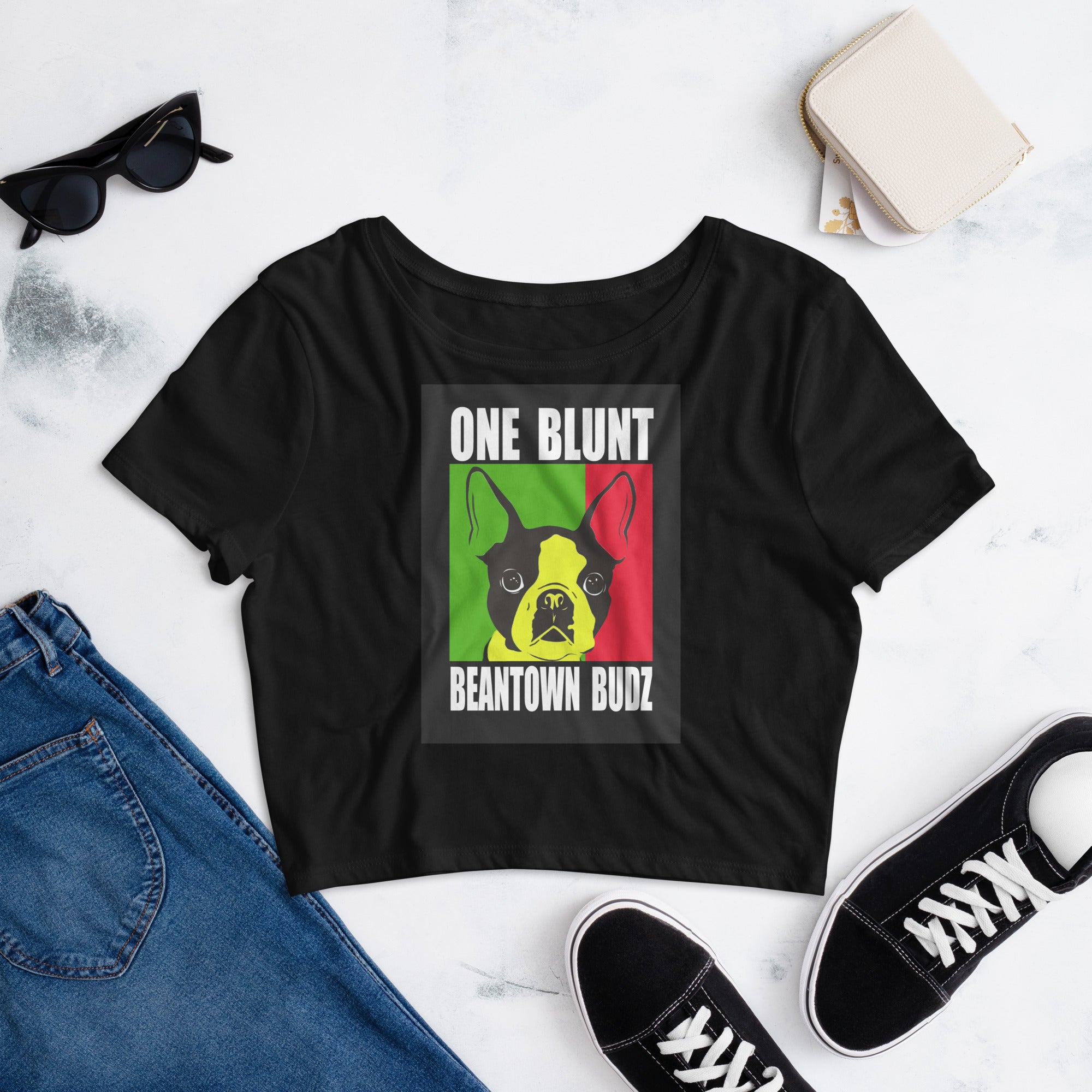 One Blunt Women’s Crop Tee