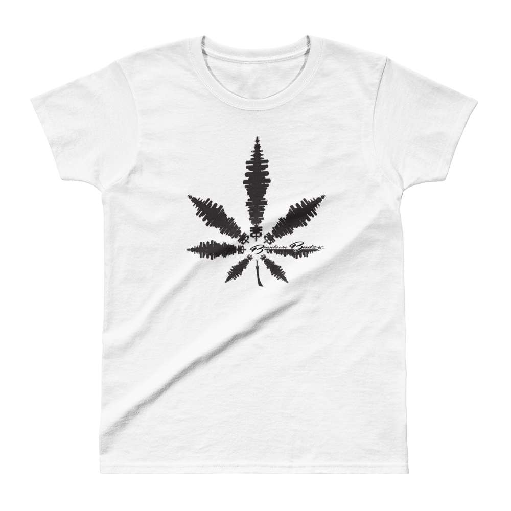 Beantown Pot Leaf City Ladies' T-shirt