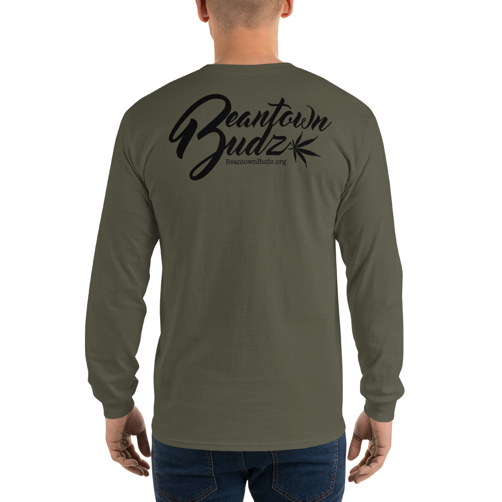 Beantown Pot Leaf City Long Sleeve T-Shirt
