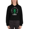 Florist Crop Hoodie