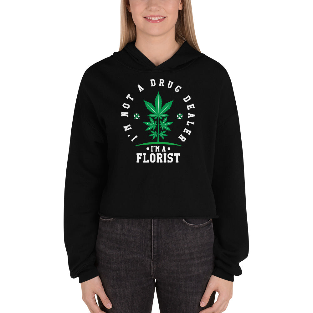 Florist Crop Hoodie