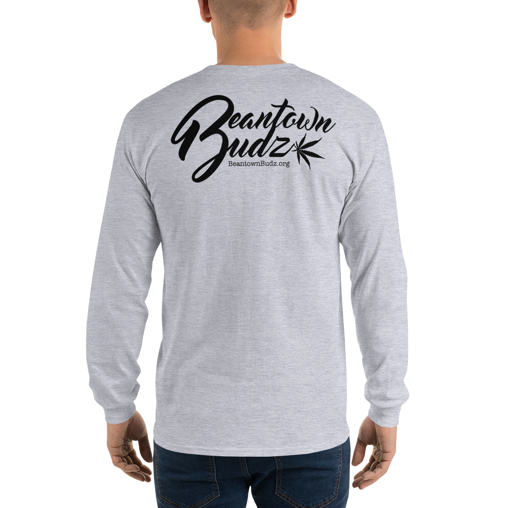 Beantown Pot Leaf City Long Sleeve T-Shirt