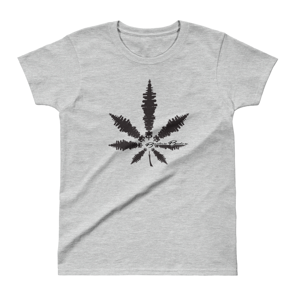 Beantown Pot Leaf City Ladies' T-shirt