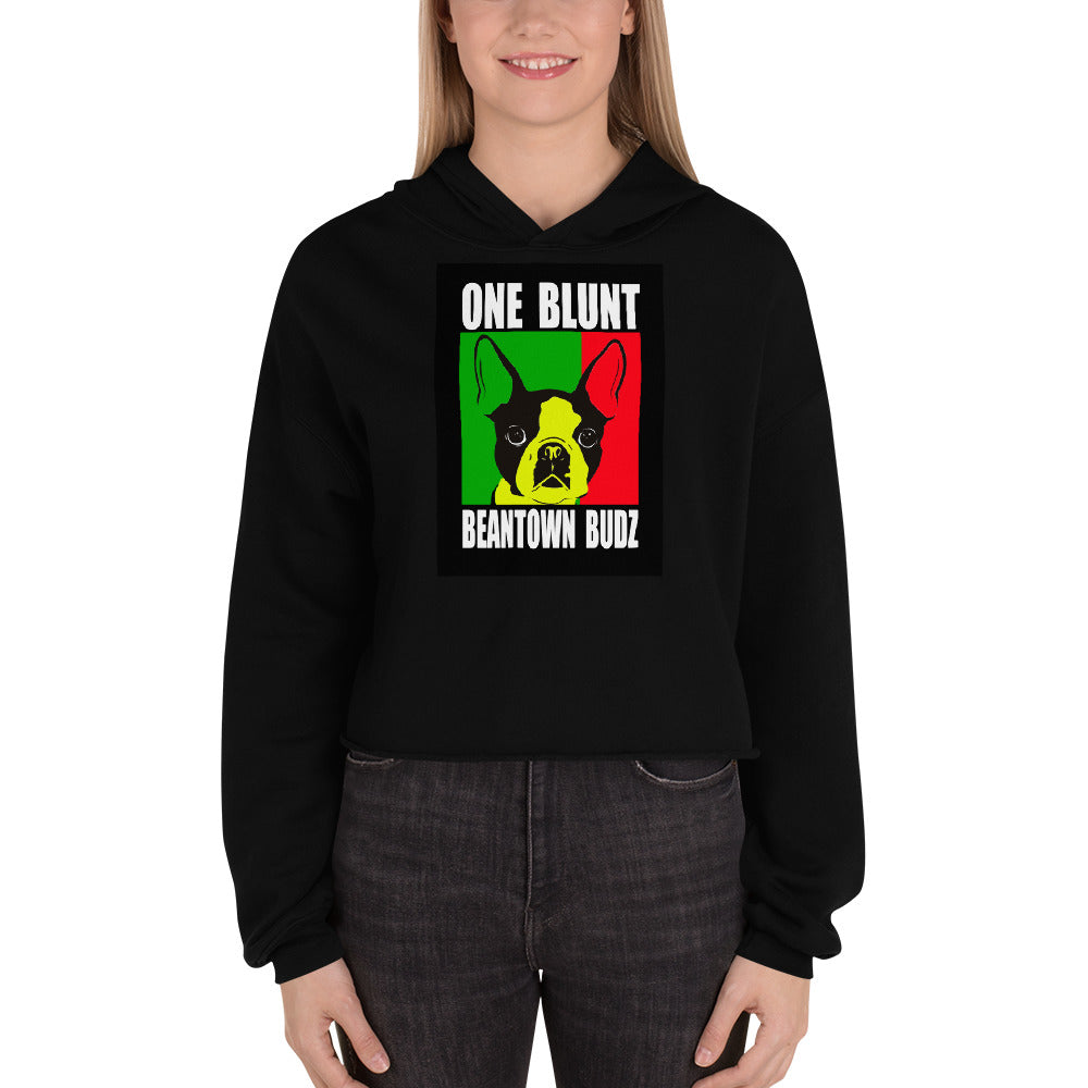 One Blunt Crop Hoodie