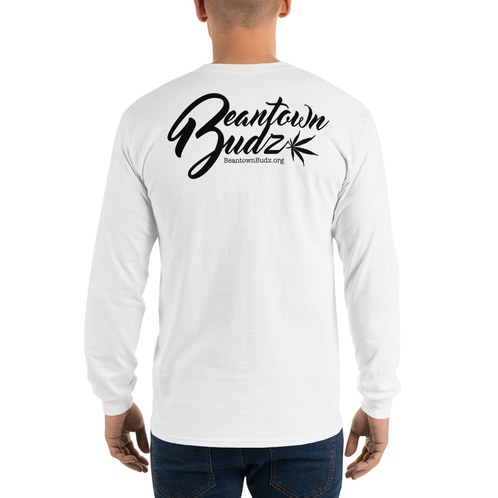 Beantown Pot Leaf City Long Sleeve T-Shirt