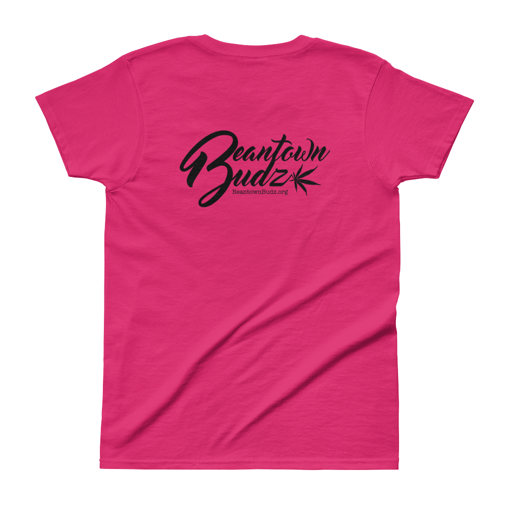 Beantown Pot Leaf City Ladies' T-shirt