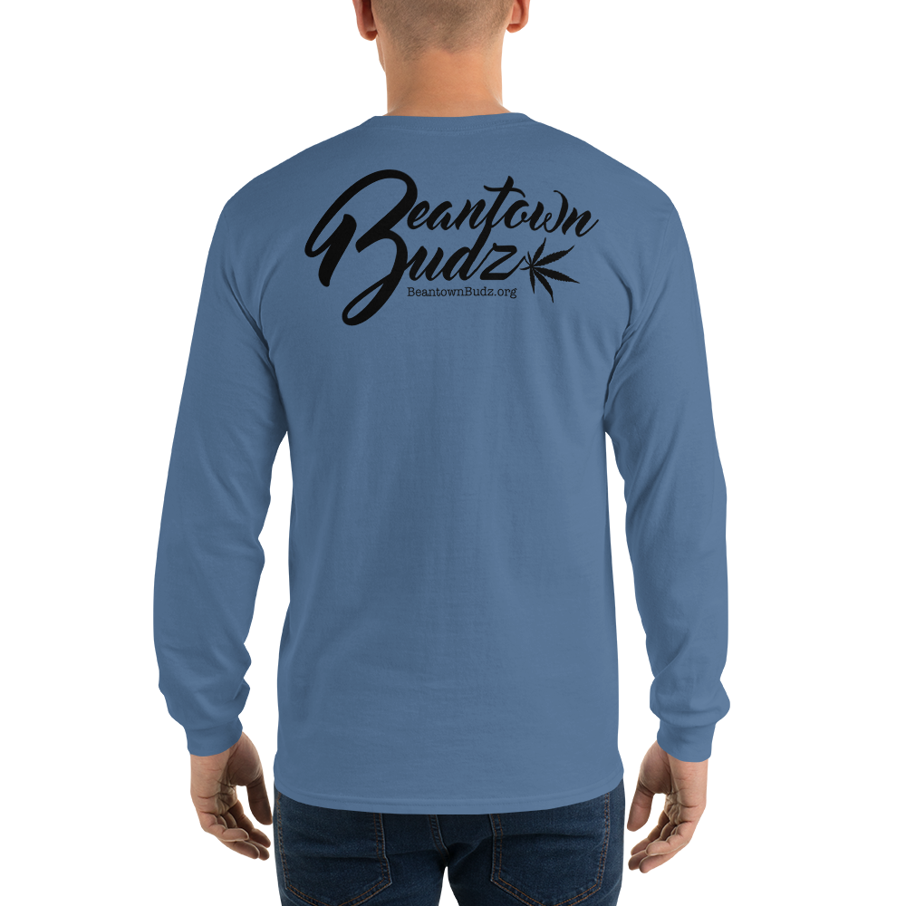 Beantown Pot Leaf City Long Sleeve T-Shirt