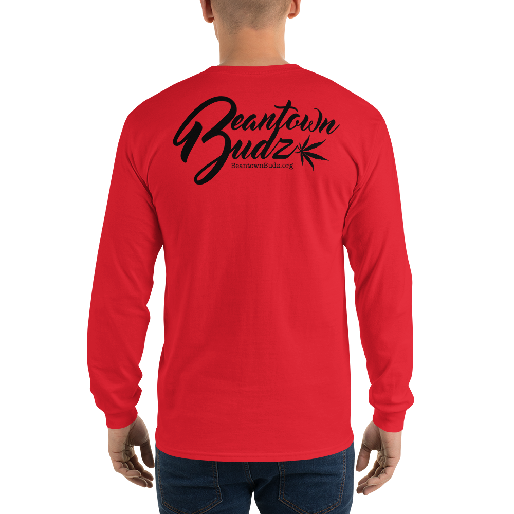 Beantown Pot Leaf City Long Sleeve T-Shirt
